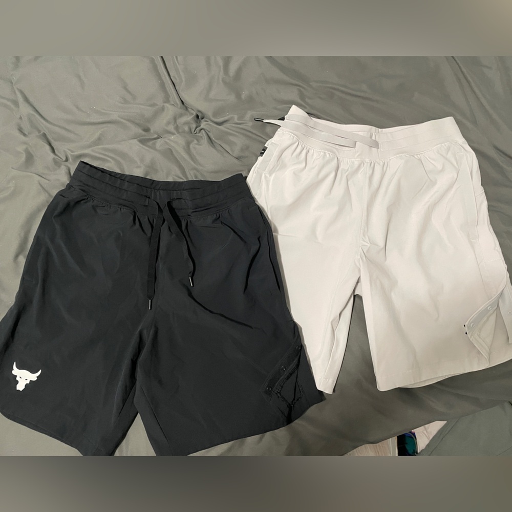 Project Rock Snap Shorts bundle